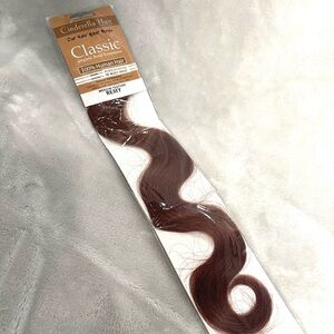 Cinderella 100%Human Hair Extensions 18” body wave #32 Medium Chestnut.